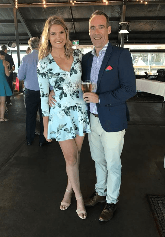 LOVER, Watercolour V Scuba Dress for rent on The Volte - main image