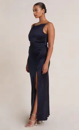 Bec & Bridge The Dreamer Maxi Dress Navy Size 16 for rent on The Volte - image 2