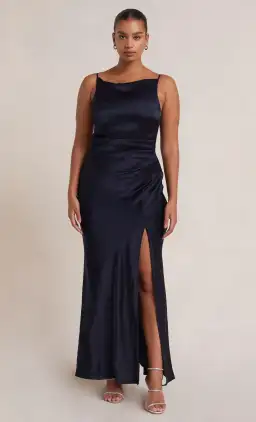 Bec & Bridge The Dreamer Maxi Dress Navy Size 16 for rent on The Volte - image 5