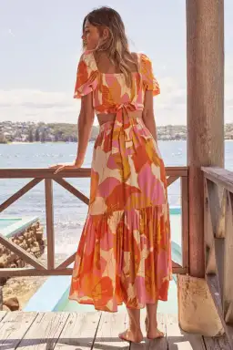 Mister Zimi Yasmin Skirt and Luisa Top in Tahiti Size 12