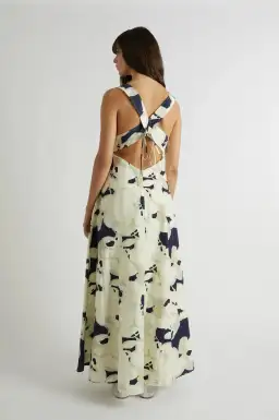 Camilla & Marc Marquez Maxi Dress Print Size 8 for rent on The Volte - image 3