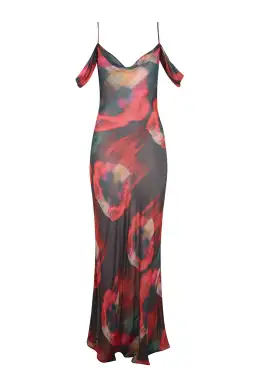Rat and Boa Adriana Dress Black/Red Size 8 for rent on The Volte - image 1