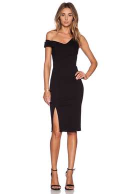 Nicholas Ponti V One Shoulder Dress