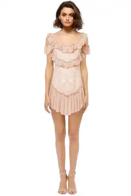 Alice McCall Lovebirds Dress Nude Size 12