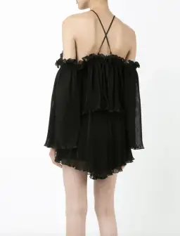 Alice McCall Locomotion Playsuit Black Size 10