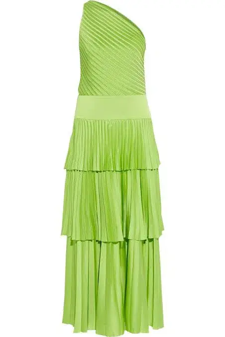 Solace London Larissa Dress Green Size 14 for rent on The Volte - main image