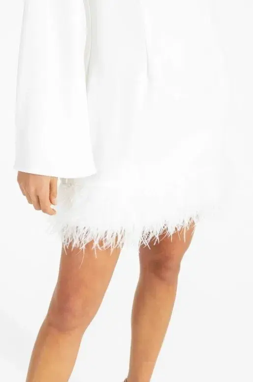 Elliatt Aniyah Dress White Size 10 for rent on The Volte - main image