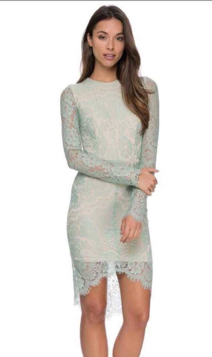 Elle Zeitoune Melanie Long Sleeve Mint - Image 1