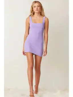 Bec & Bridge Gemma Mini Dress Violet Size AU 6 for rent on The Volte - image 1
