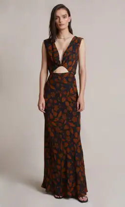 Bec & Bridge Casabel Maxi Dress Print Size 8 for rent on The Volte - image 4