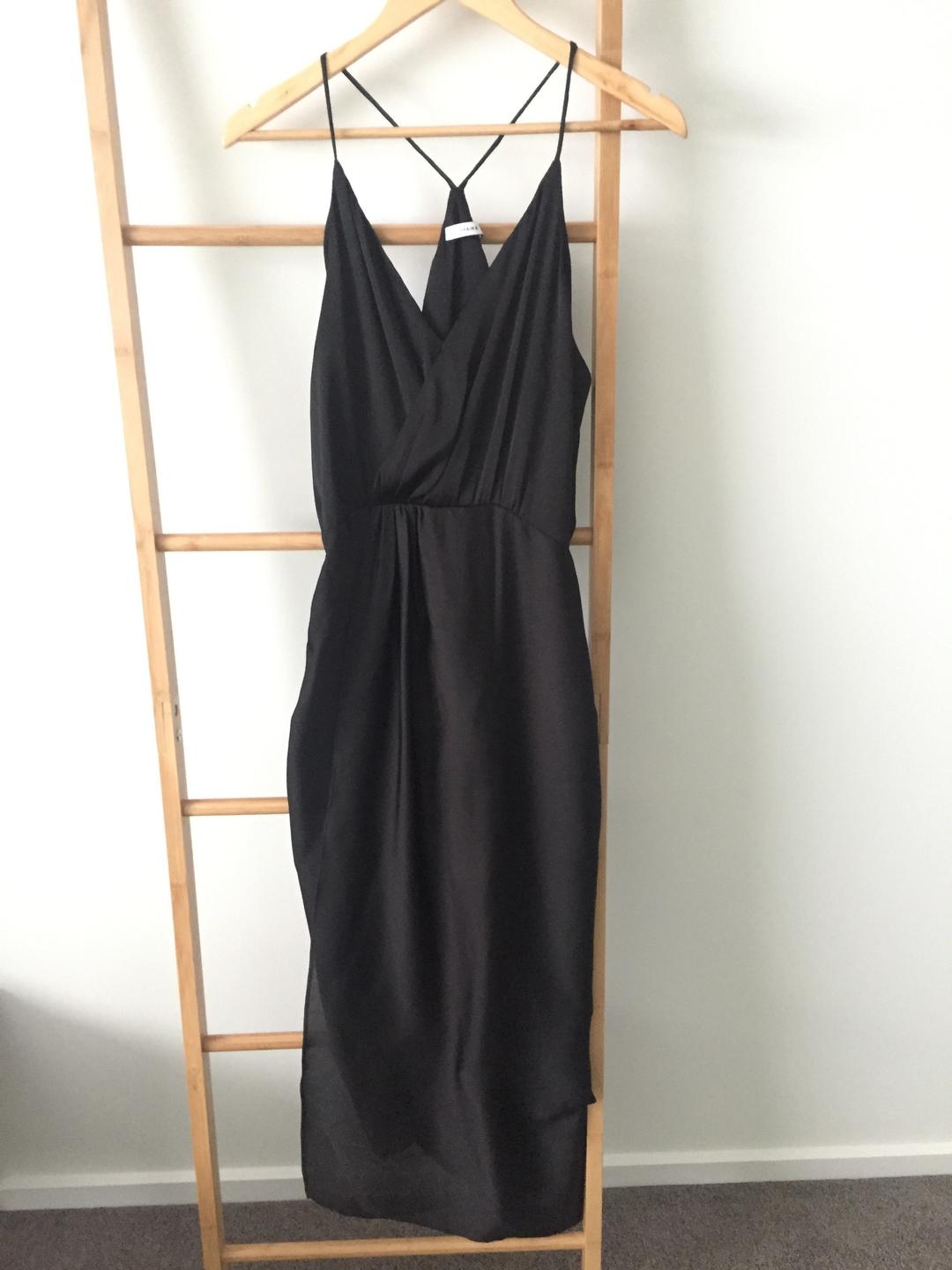 Sheike Black Asymmetrical Dress Size 14 for rent on The Volte - main image