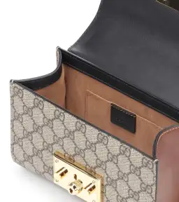 Gucci Padlock GG Supreme Bag Beige/Ebony for rent on The Volte - image 3