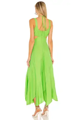 Cult Gaia Eileen Dress Green Size 8 for rent on The Volte - image 2