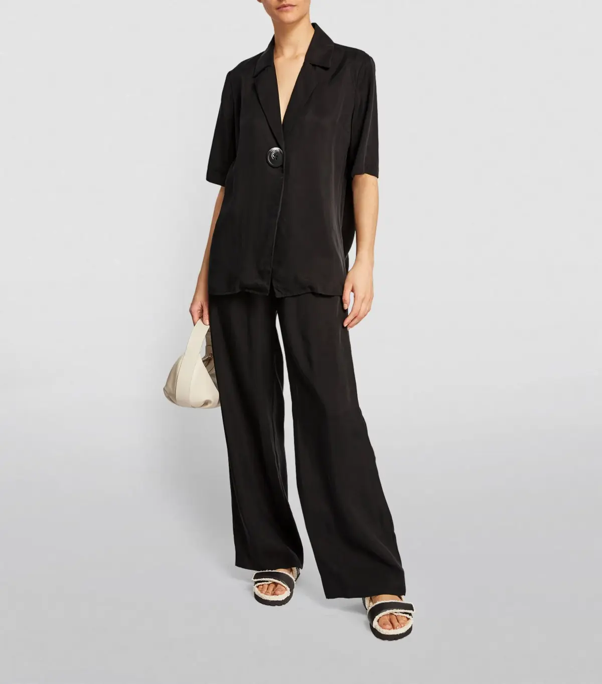 Viktoria and Woods Chorus Shirt Size 1 and Pilot Pants Size 3 Set Black  - Image 1