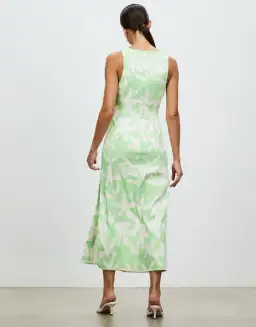 Lover Maldives Midi Dress Green Size 12 for rent on The Volte - image 2
