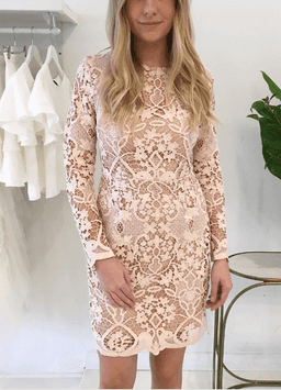 By Nicola Chandelier Dress Blush Size 10 for rent on The Volte - image 1