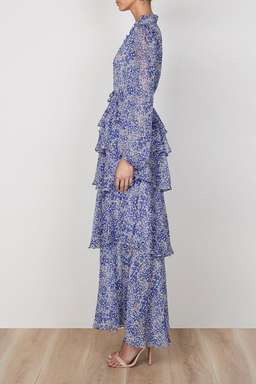 Shona Joy - GARNER DRAWSTRING MAXI DRESS - Size 10