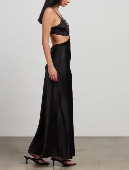 Bec & Bridge Veronique Cut Out Maxi Dress - Black - Size 8 for rent on The Volte - image 6