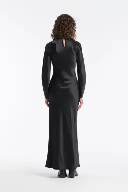 Sir the Label Soleil Long Sleeve Dress Black Size 0 / AU 6 for rent on The Volte - image 2