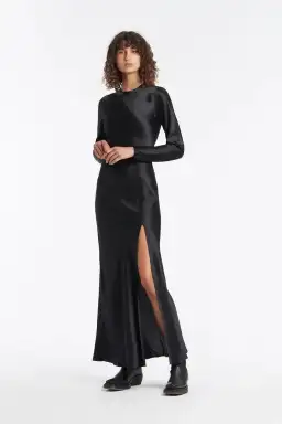 Sir the Label Soleil Long Sleeve Dress Black Size 0 / AU 6 for rent on The Volte - image 1