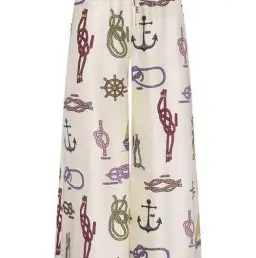 Alemais Ships Ahoy Pant and Shirt Set Print Size 8