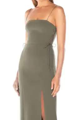 Misha Desiree Dress Green Size 10 for rent on The Volte - image 3