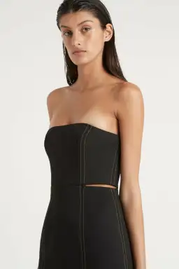 Sir the Label Andre Mini Dress Black Size 8