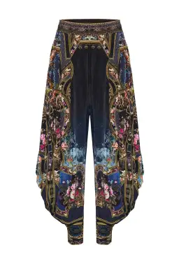Camilla Jersey Drape Pant Fields of Treasure Print Size S / AU 8 for rent on The Volte - image 4