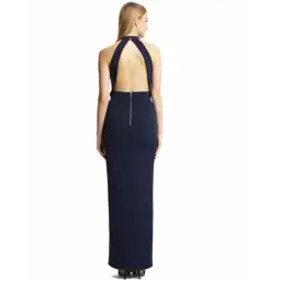 Nicholas Bandage Insert Gown Navy Size 8