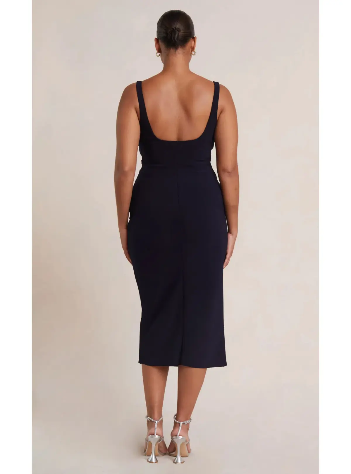 Bec & Bridge Be Mine Square Neck Dress in Black Size AU 6  - Image 3