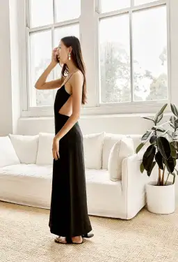 Christopher Esber Redux Dress Black Size 8 for rent on The Volte - image 3