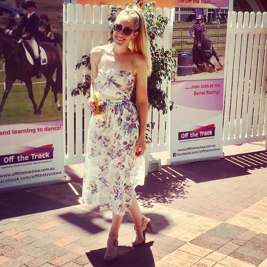 Zimmermann Jasper Tie Dress Floral Size 8 for rent on The Volte - main image