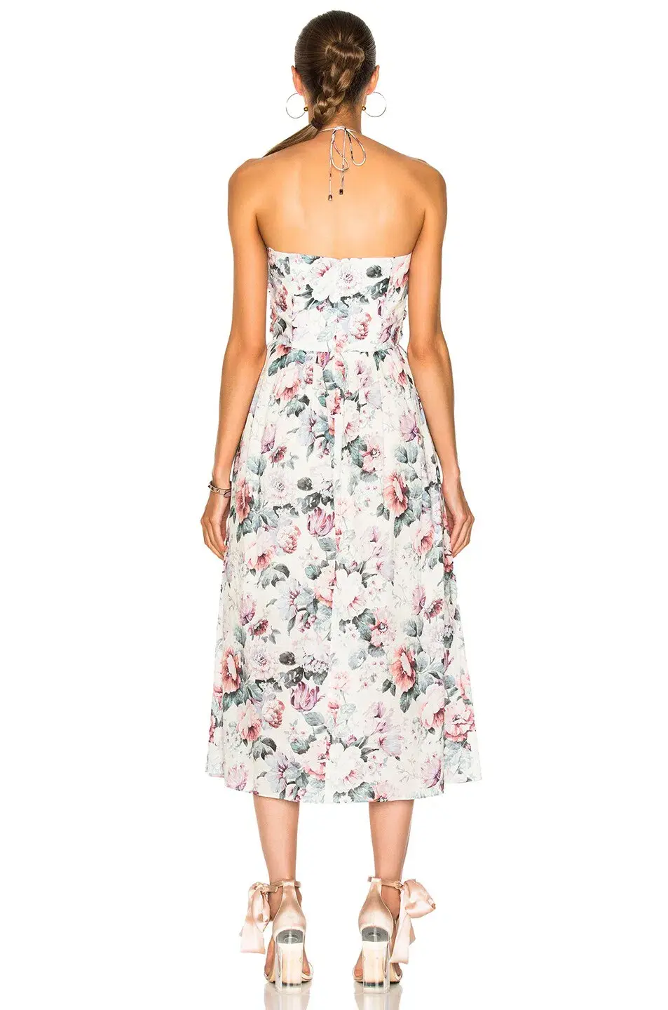 Zimmermann Jasper Tie Dress Floral Size 8 - Image 3