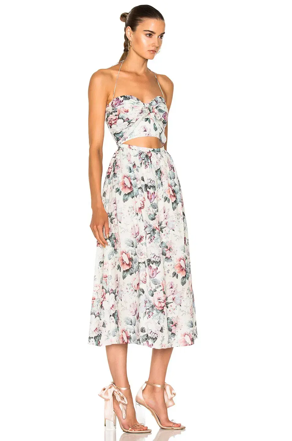 Zimmermann Jasper Tie Dress Floral Size 8 - Image 2