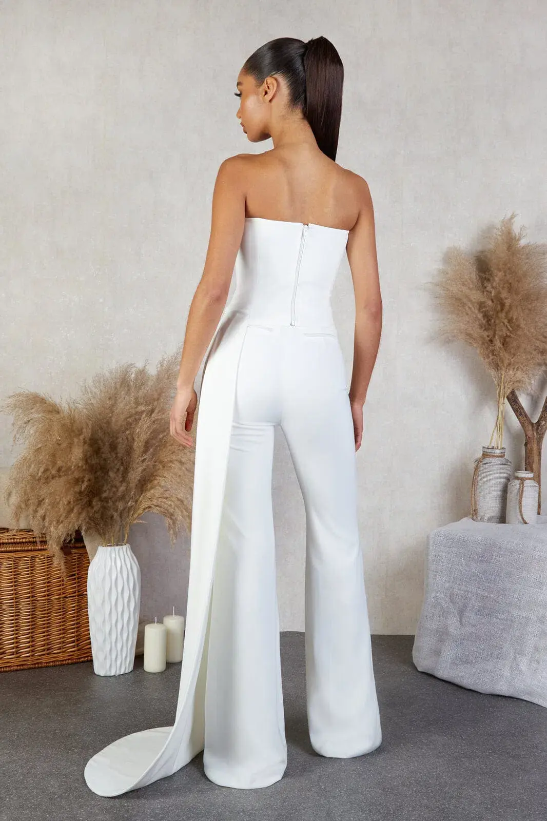 Nadine Merabi Faye Top White Size 12 for rent on The Volte - main image