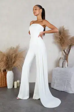 Nadine Merabi Faye Top White Size 12 for rent on The Volte - image 3