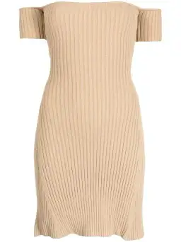 Anna Quan Candice Mini Dress Chai Brown Size 6 for rent on The Volte - image 5
