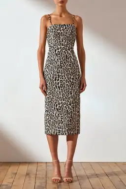 Shona Joy Leopard Dress Print Size 8 for rent on The Volte - image 1