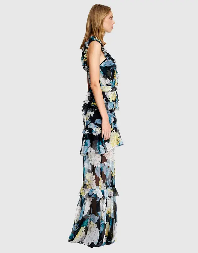 Alice McCall Wild Gown Floral Print Size 10 for rent on The Volte - main image