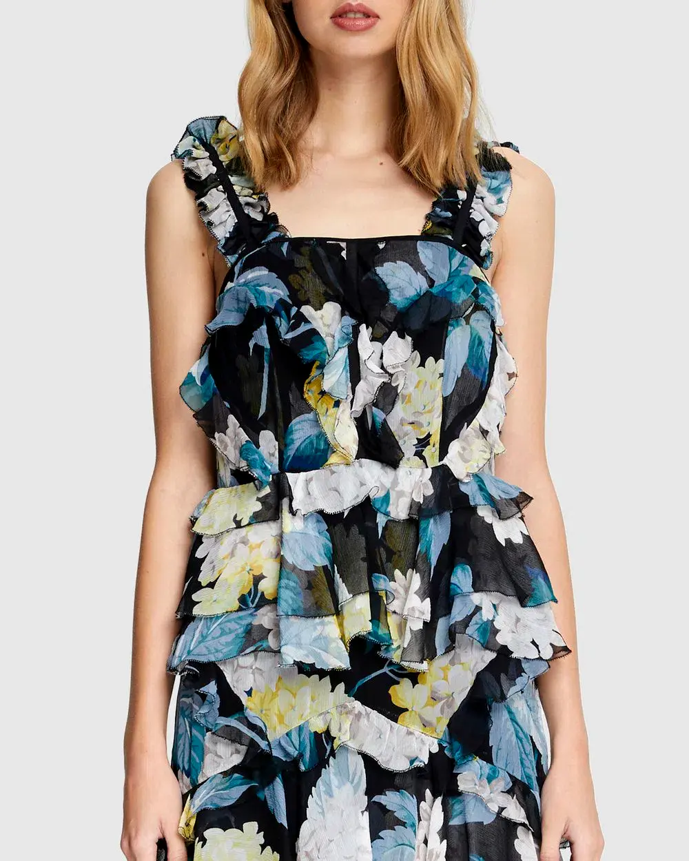 Alice McCall Wild Gown Floral Print Size 10 for rent on The Volte - main image