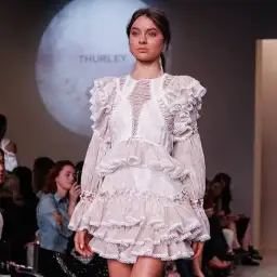 Thurley Papilio Mini Dress Dusty Pink Size 10 for rent on The Volte - image 3