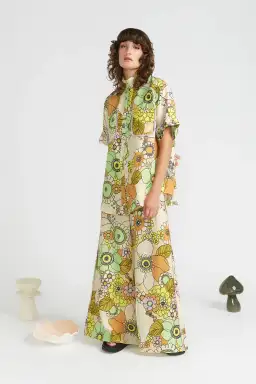 Alemais Farrah Oversized Shirt & Track Pant Set Size 12 for rent on The Volte - image 1