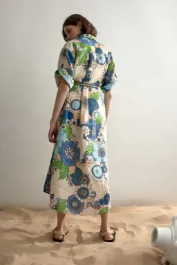 Alemais Farrah Shirtdress Print Size 10