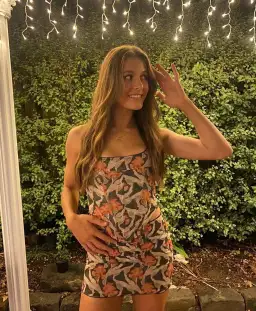 Miaou Campbell Corset and Mini Moni Skirt in Art Nouveau Size 6 for rent on The Volte - image 2