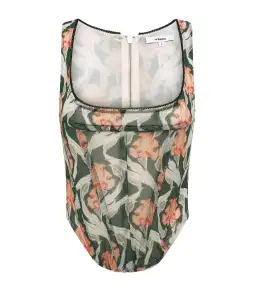 Miaou Campbell Corset and Mini Moni Skirt in Art Nouveau Size 6 for rent on The Volte - image 7