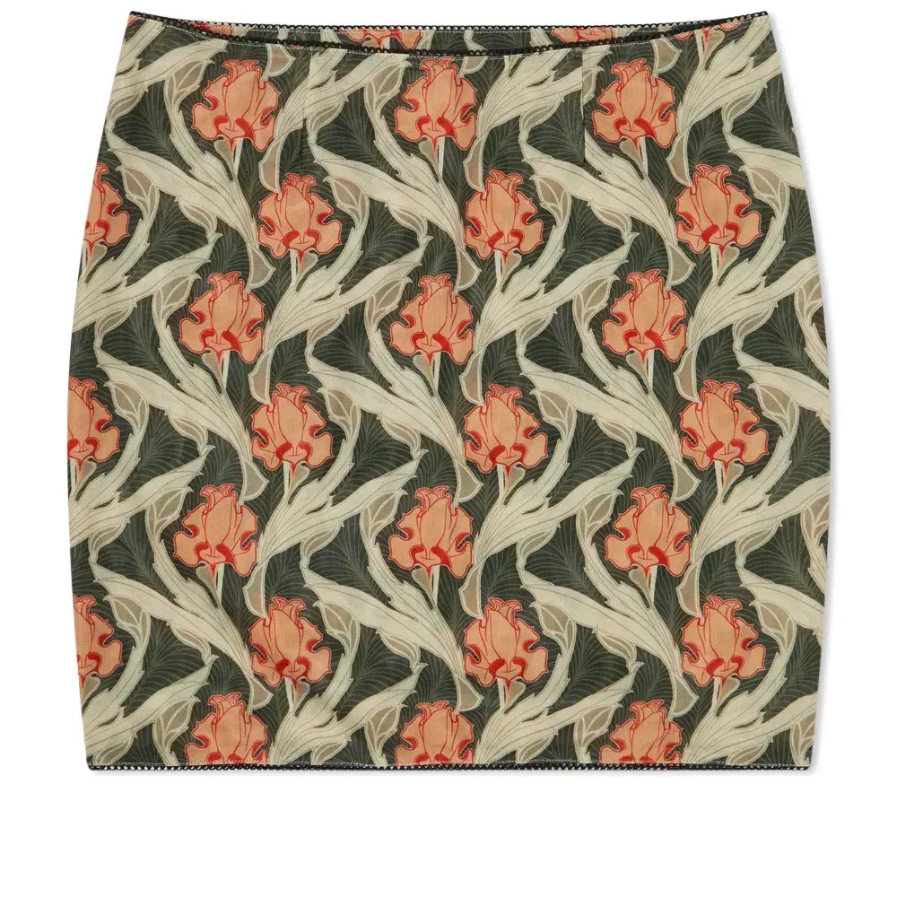 Miaou Campbell Corset and Mini Moni Skirt in Art Nouveau Size 6 for rent on The Volte - main image