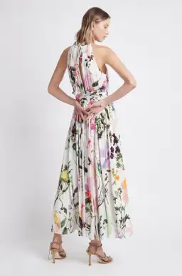 Aje Introspect High Neck Midi Dress Print Size 10 for rent on The Volte - image 3