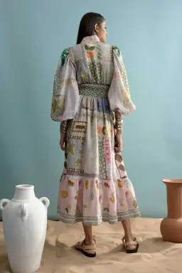 Alemais Emma Gale Shirtdress Print Size 14 for rent on The Volte - image 5