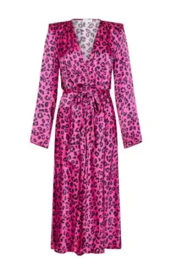 Ghost London Meryl Leopard Print Dress Print Size 8 for rent on The Volte - image 2
