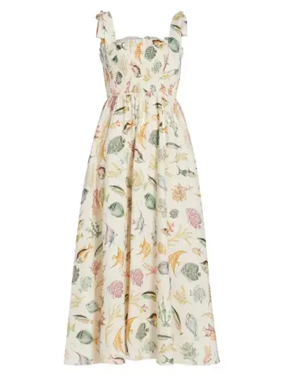 Alemais Wanda Midi Sundress Print Size 10 for rent on The Volte - main image